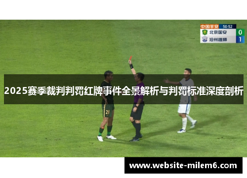 2025赛季裁判判罚红牌事件全景解析与判罚标准深度剖析