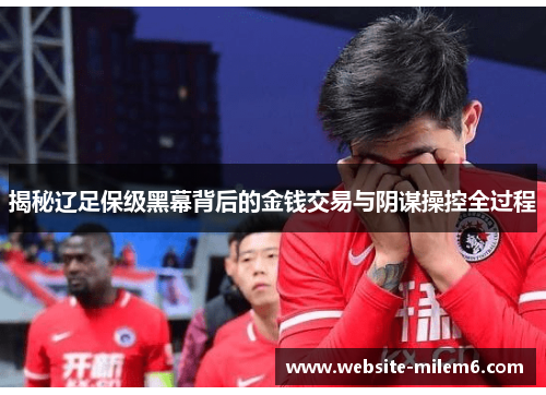 揭秘辽足保级黑幕背后的金钱交易与阴谋操控全过程