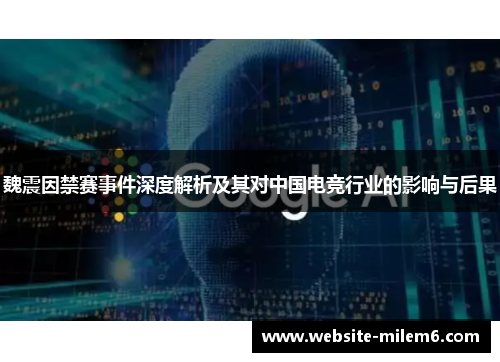 魏震因禁赛事件深度解析及其对中国电竞行业的影响与后果